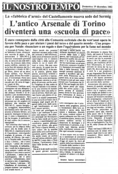 The press review of the delivery of the Arsenale
