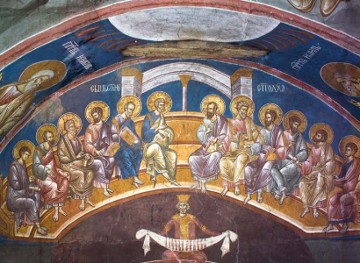 The descent of the Holy Spirit