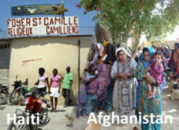 Il Sermig per Haiti e l'Afghanistan