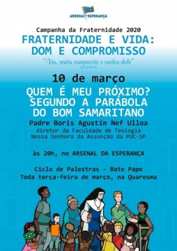 Campanha da Fraternidade 2020 - con Padre Boris Agustín Nef Ulloa