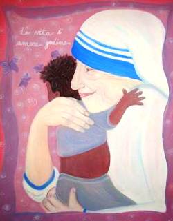 Veronica Zinzani, Madre Teresa