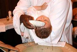 Battesimo di un bambino